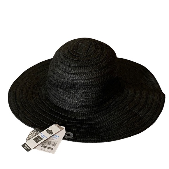 Time and Tru Accessories - NWT Time & Tru Black Women’s Floppy Hat